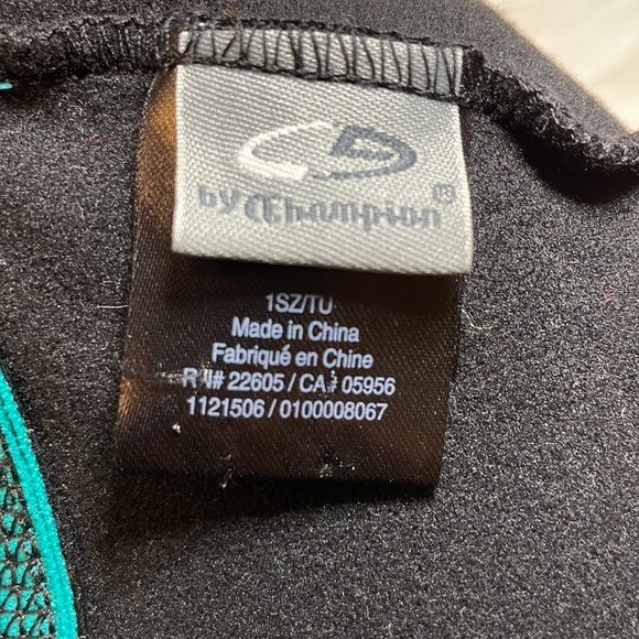 C9 By Champion Black & Green Bennie Hat With Pony Tail Hole in the Back - Picture 4 of 5